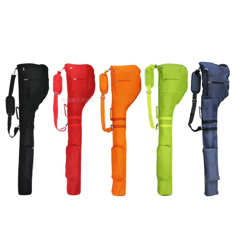 Picture of Golf Gun Bag Club Storage Bag Golf Foldable Lightweight Shoulder Package Set of Club Bag Nylon Material 5 Colors