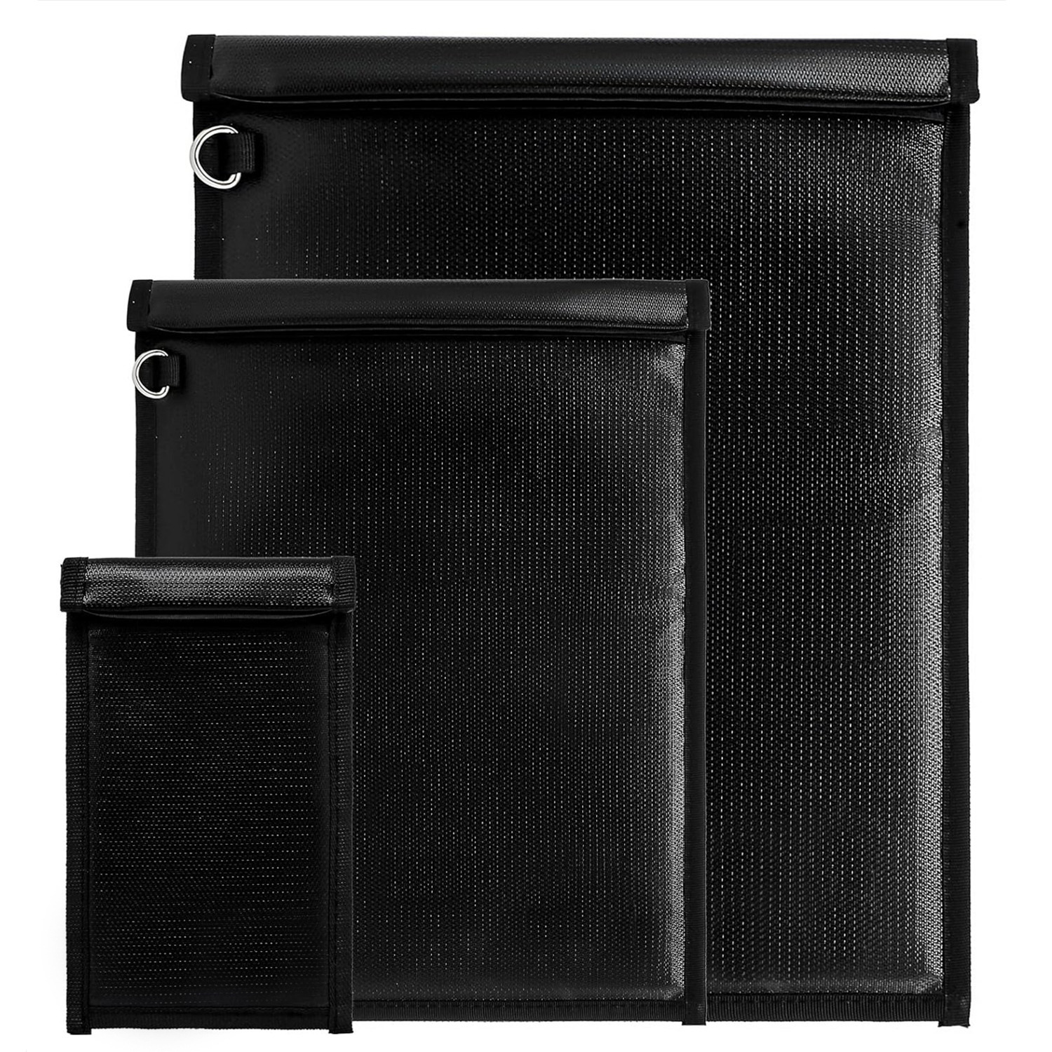 New Three-piece RFID Laptop Tablet Faraday Cage Key Protector Fireproof Waterproof Shielding Bag