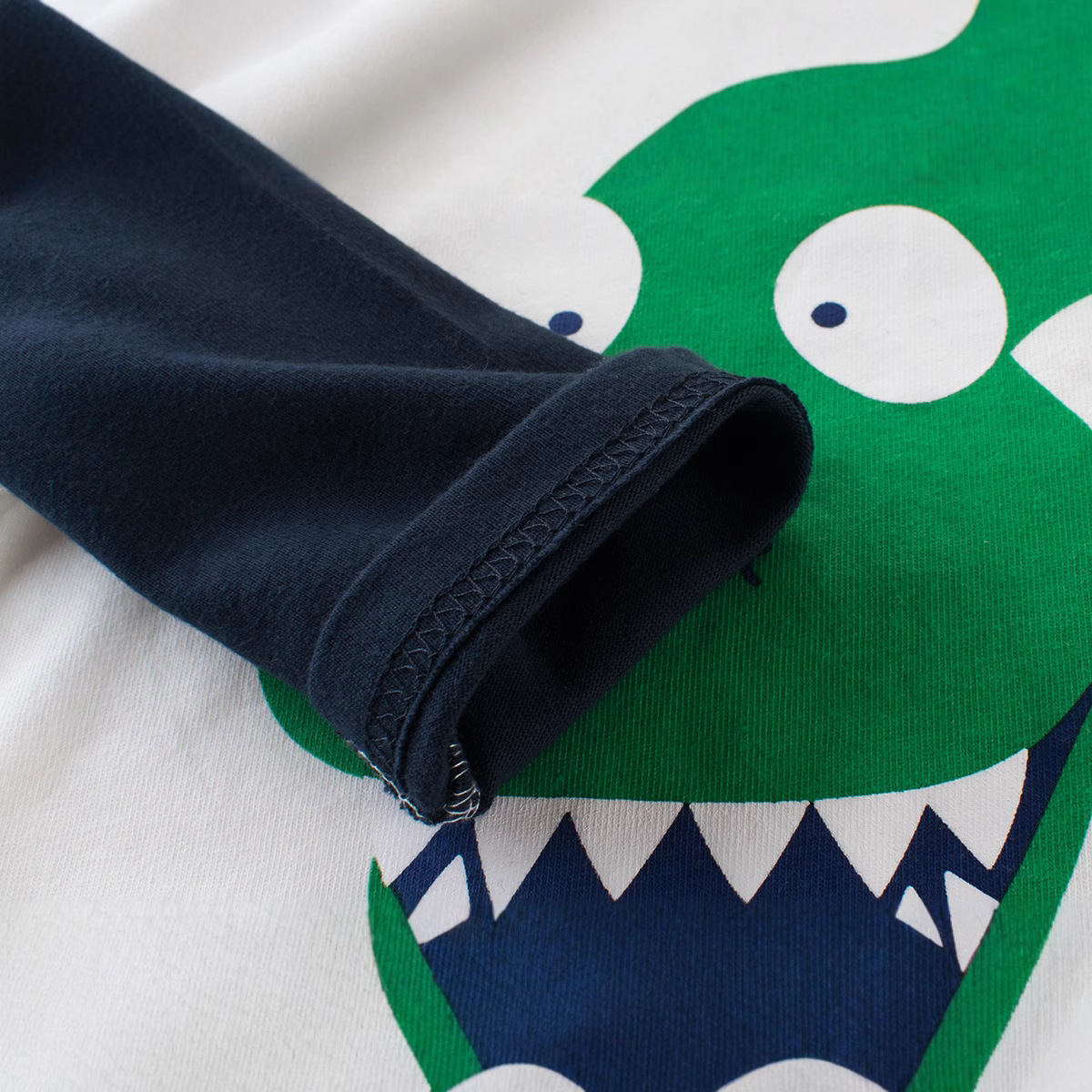 Picture of 2024 Children's Clothing Spring New Boys T-Shirts Wholesale Dinosaur Baby Tops Children's Bottoming Shirts One Piece Substitute