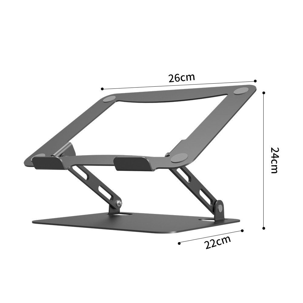 Picture of Multifunctional Metal Desktop Folding Laptop Cooling Bracket Storage Tablet Laptop Stand