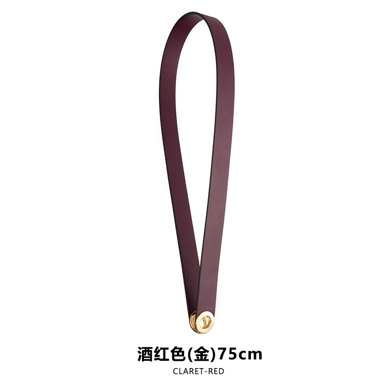 Picture of Ma Huangshi MHS-B-41 H family herbag shoulder strap single purchase accessories bag liner modification underarm leather wide bag strap
