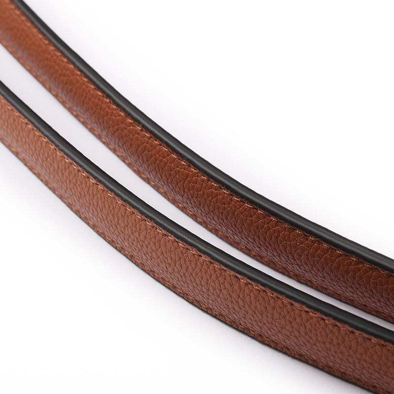 Picture of MHS-B-38 V Handbag Shoulder Strap Accessories Cowhide Shoulder Crossbody Thin Bag with Leather Bag Strap Transformation