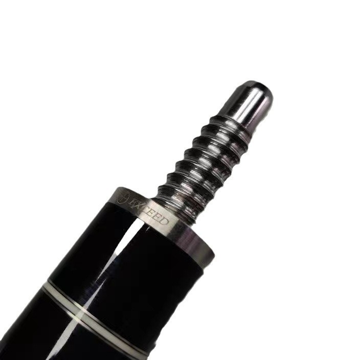 Picture of Metz cue EXCEED mid-wheel counterweight MEZZ replacement head center of gravity weight adjustment Metz wooden teeth