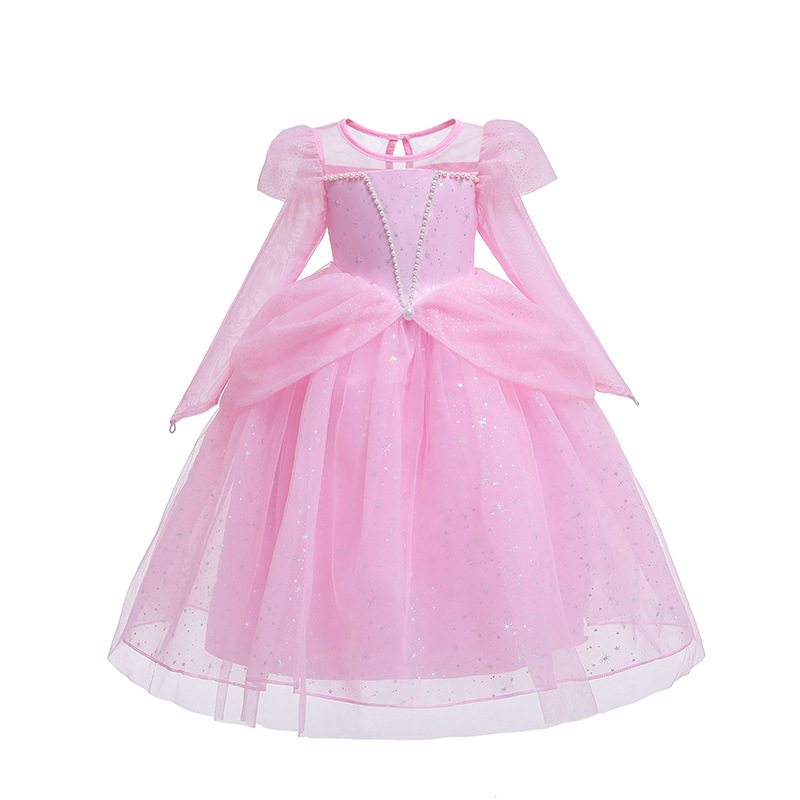 Picture of 2025 Export Kidsren's Clothing Autumn and Winter Princess Dress Girls Long-Sleeved Dress Kidsren's Halloween Costume Dropshipping