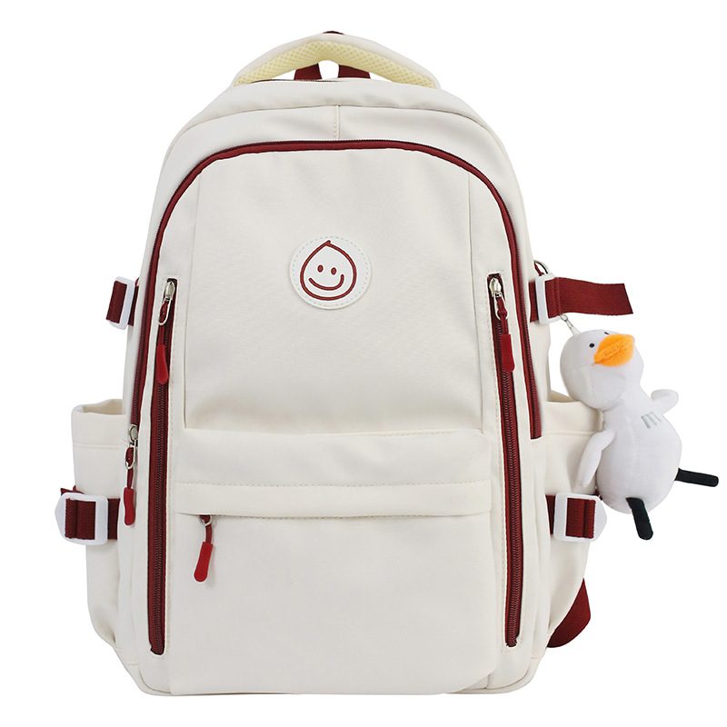 Picture of Schoolbags for Children, Primary School Students, Girls, Color-Blocked Backpacks, High School Students, Junior High School Students, Customized High-Quality Wholesale Backpacks