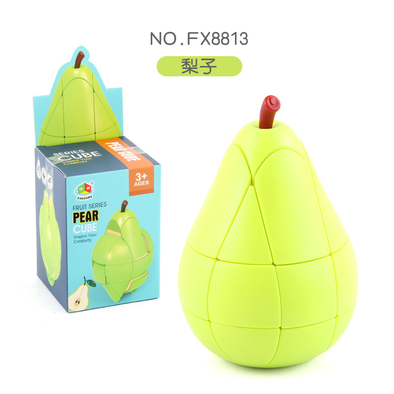 Picture of Pan New Fruit Rubik's Cube Set Series Orange Lemon Twist Square New Strange Vent Stress Relief Toy FX7870