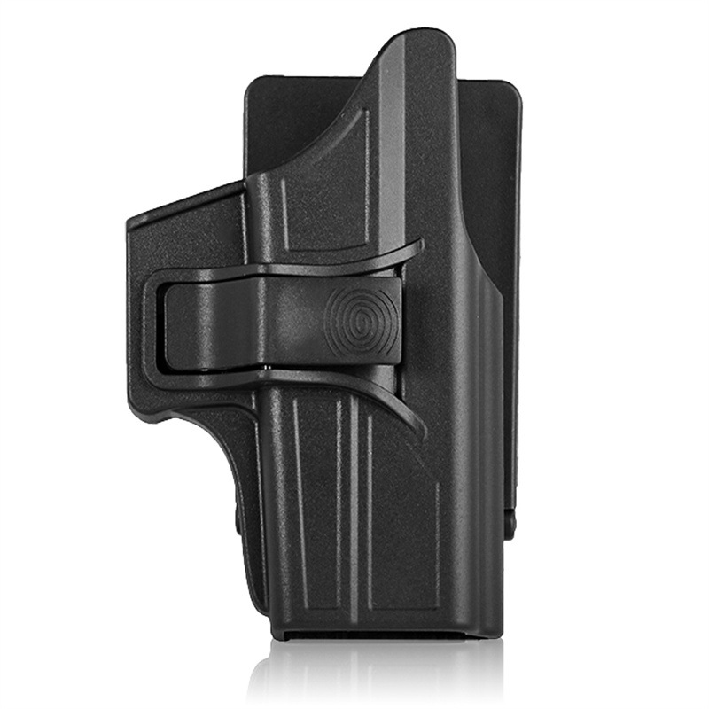 Plastic steel waist down chest hanging leggings G43 holster tactical quick pull sleeve high G43X index finger unlock anti-snatching holster