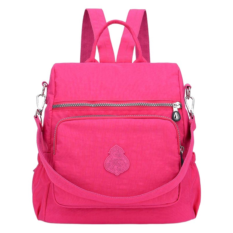 Foreign Trade Women's Backpack Casual Large Capacity Nylon Cloth Backpack Lightweight Outdoor Shopping Travel Shoulder Handbag