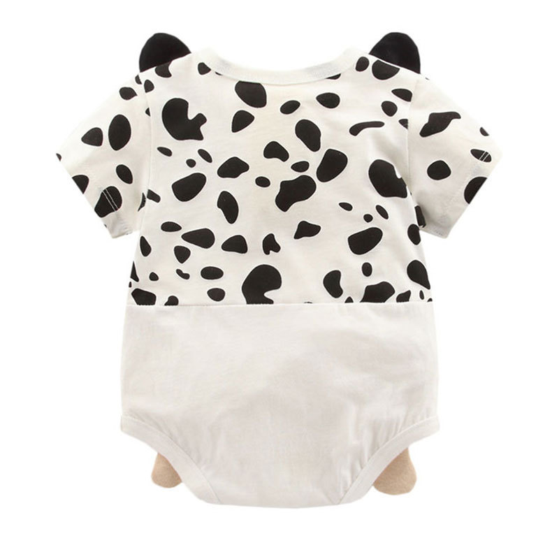 Picture of Cartoon Baby Clothes for Boys, Summer Jumpsuits for 100 Days and Full Moon, Summer Clothes, Thin Crawl Clothes, Breathable