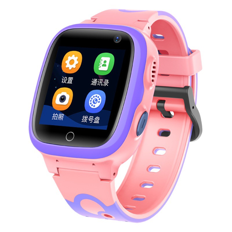 Cross-border e-commerce cream foreign trade Netcom 4G children's positioning smart watch children's phone watch GPS HD