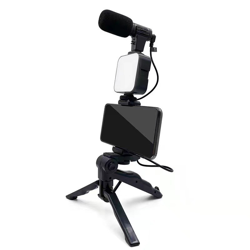 Picture of Cross-Border Fill Light Bracket Hot Sale Ay49 Single Button 49 Light Microphone Handheld Photography Desktop Live Broadcast Bracket