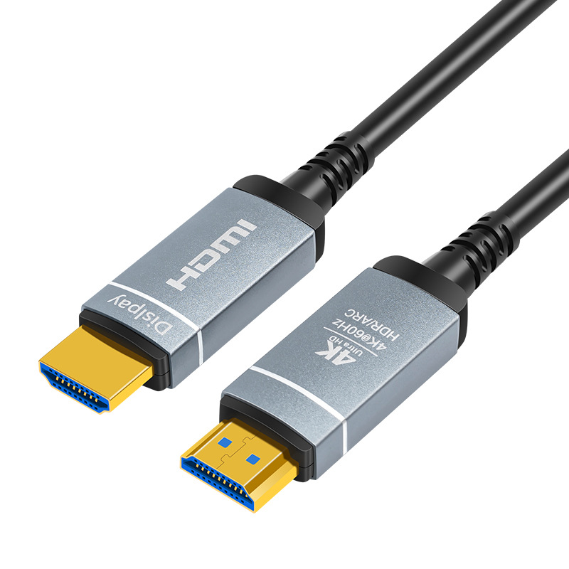 Picture of Hdmi2.0 Version High-Definition Optical Fiber Cable 4K60Hz Computer Monitor Tv Display Project HDMI Optical Fiber Cable