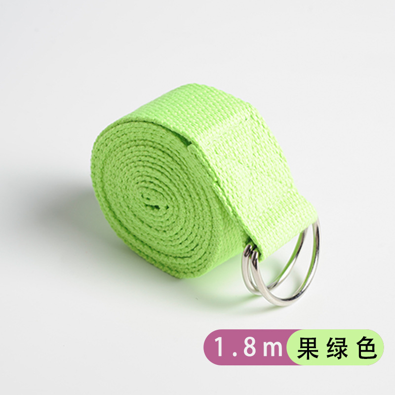 Picture of Wholesale Yoga Stretch Belt 1.8m Polyester Cotton Extended Beginners Stretch Stretch Yoga Auxiliary Supplies