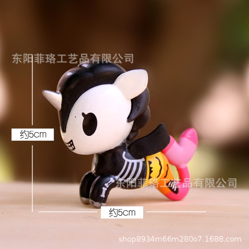 Picture of Magic Unicorn blind box accessories rainbow pony mermaid two-dimensional hand-made doll decoration girl heart doll