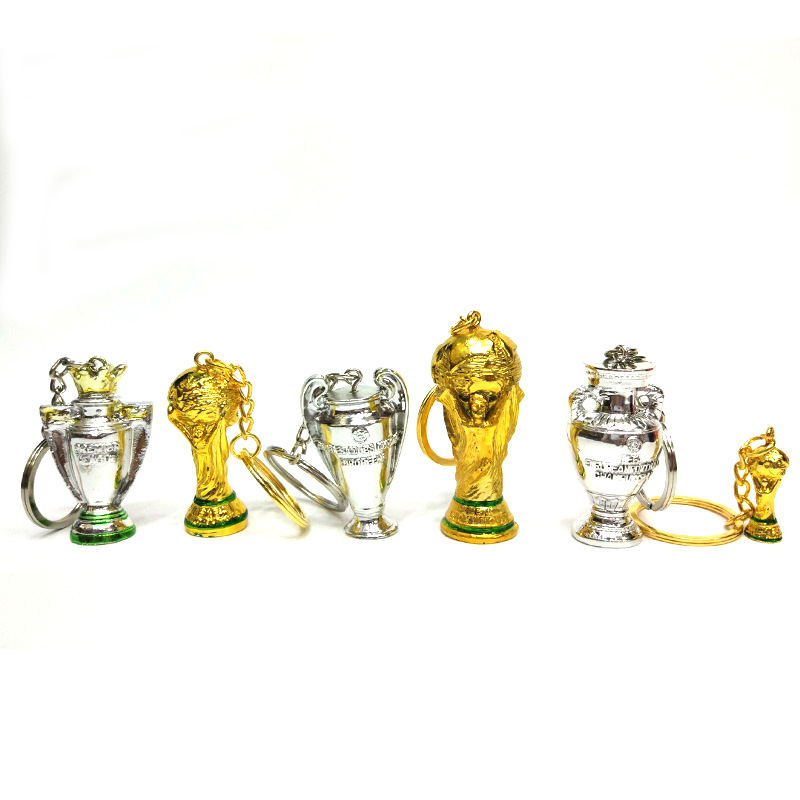Picture of In stock 6cm Hercules World Cup football fans supplies souvenir gift resin trophy keychain pendant