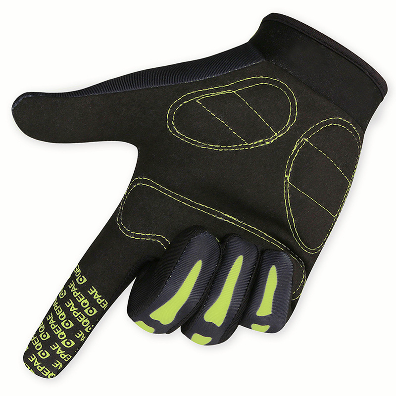 Picture of Skeleton Full-Finger Gloves Qepae Chipper Cycling Warm Gloves Cycling Sports Outdoor Cross-Border Long-Finger Gloves