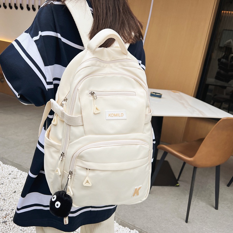 Picture of Backpack Large Capacity Female South Korea All-match High School Student College Student Schoolbag Mori Trendy Brand Junior High School Student Waterproof Backpack
