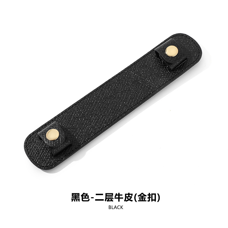 Picture of Long Handle Large Shoulder Strap Retrofit Decompression Shoulder Pad D-49 Cowhide Non-slip Fixed Shoulder Bag Accessories