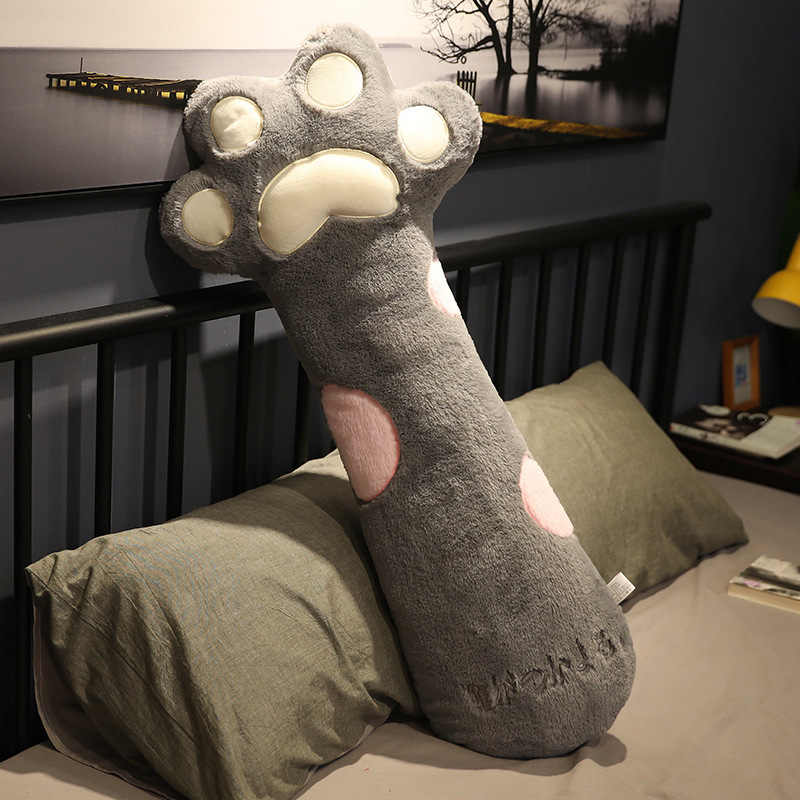 Picture of Amazon cross-border ins cat claw pillow leg clip pillow pillow bedside double pillow long pillow cushion