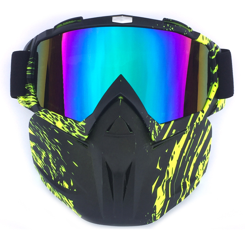 Picture of Factory direct supply retro mask goggles off-road motorcycle racing goggles outdoor riding glasses ski goggles