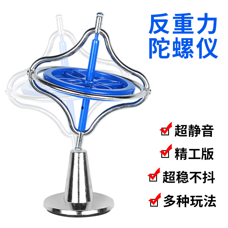 Picture of Mechanical gyroscope metal anti-gravity fingertip gyroscope wholesale cross-border foreign trade metal gyroscope