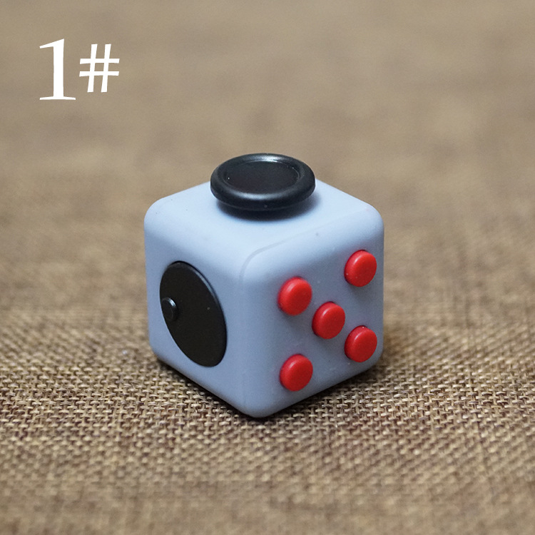 Picture of Fidget cube decompression cube anti-pressure irritability dice psychological hint cube artifact irritability cube