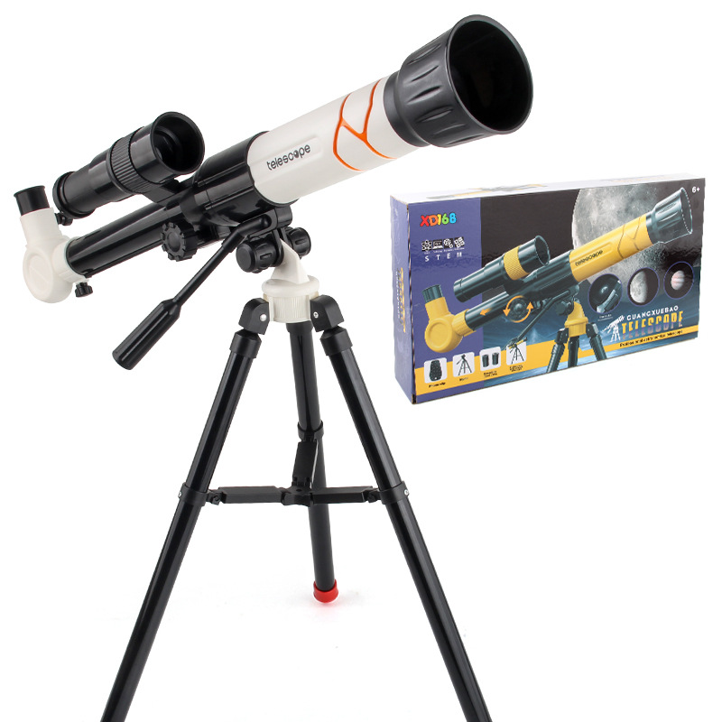 Picture of New Children's Microscope Telescope Toy Science Experiment Set Toy Primary School Student Microscope Toy