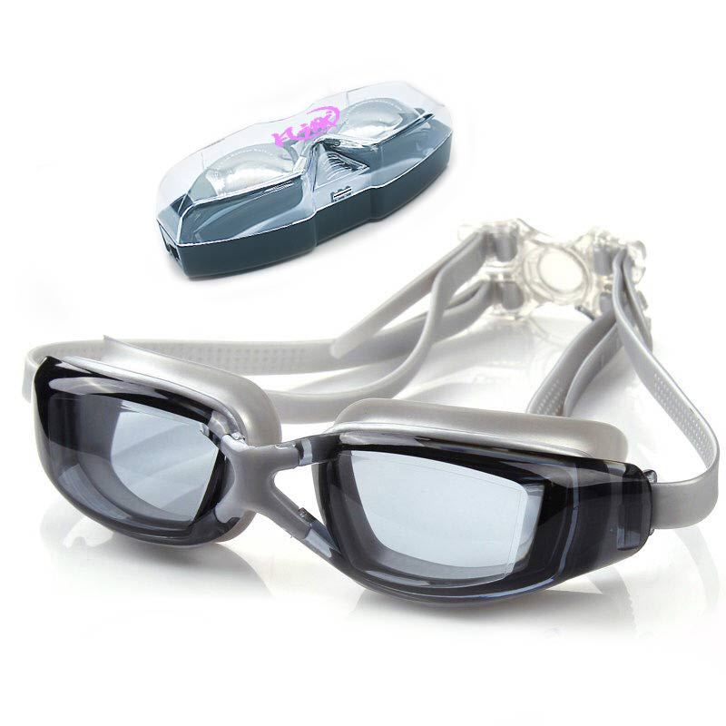 Picture of Myopia optional pink swimming goggles women waterproof anti-fog HD swimming glasses large frame transparent diving equipment wholesale