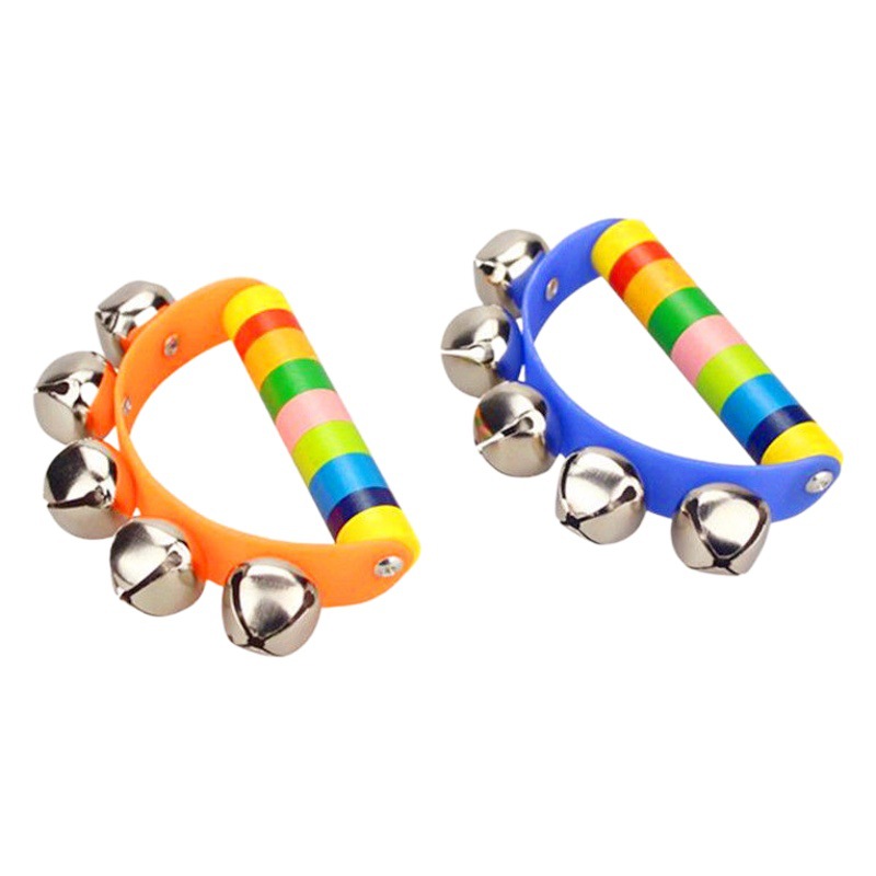 Newborn baby sand hammer rattle early education puzzle hand bell baby grip training toys 0-6-8-12 months children