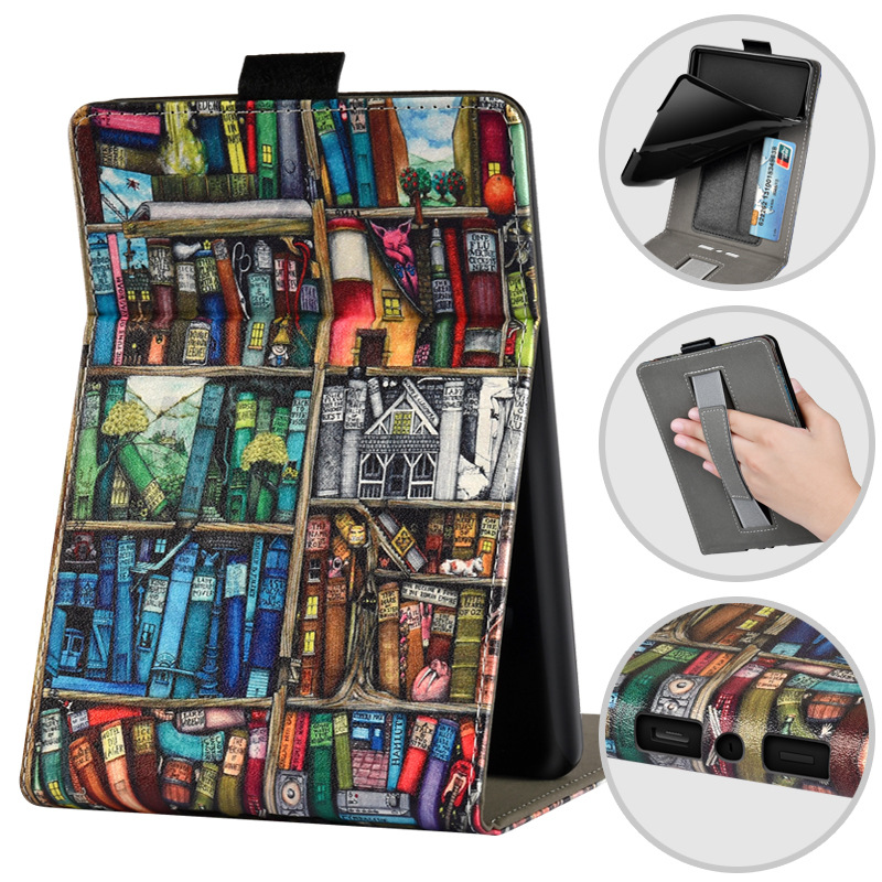 Picture of in stock Kindle paperwhite6543 Handheld Case 2024 Youth Edition 6 Inch Painted Leather Case