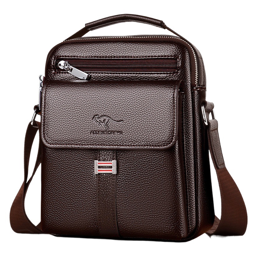 New Men's Bag Shoulder Bag Men's Crossbody Bag Casual Men's Small Backpack Business Portable Trendy Small Bag