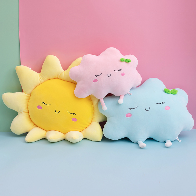 Picture of New Sun Cloud Plush Toy Stall Supply Cartoon Animation Doll Home Sofa Pillow Cushion Gift