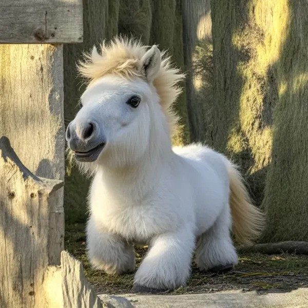 Picture of Cross-border New Products My Realistic Robot Pony Simulation Electric Robot Pony Plush Doll