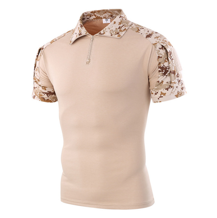 Picture of Army Eagle Frog Suit Short Sleeve Stretch Paid Instructor Suit Frogman Army Fan CS Tactical Russian Camouflage Top G2