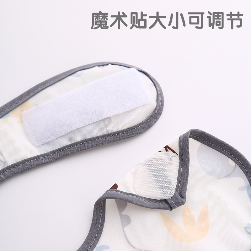 Picture of Spring and summer children's overalls eating anti-dirty artifact baby bib anti-saliva towel baby bib super soft food pocket