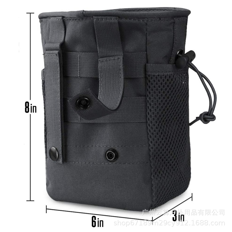 Picture of Outdoor Military Fan Tactical Bag Accessories Waist Bag Outdoor Camping Accessories Supplies Bag Molle Rope Recycling Bag