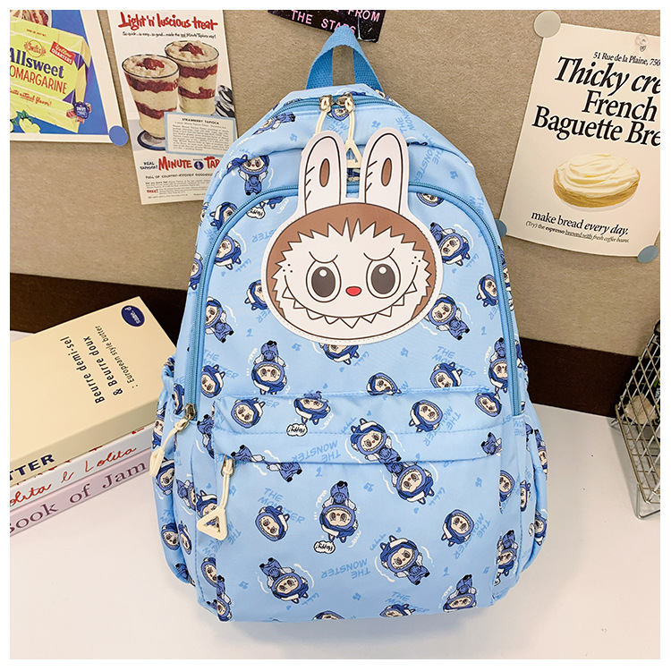 Picture of New Rabbu Children's Backpack Cartoon Primary School Students Junior High School University Women's Backpack Large Capacity Backpack