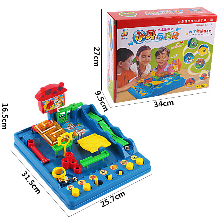 Picture of The Adventures of Water, the Adventures of the Water, Play with Eight Level, Breakthrough Task, Maze, Children's Intellectual Brain Toy