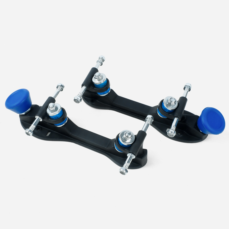 Picture of Double Row Roller Skate Car Adjustable Brake Head Base Roller Skate Accessories Four-wheel Skate Triangle Bracket