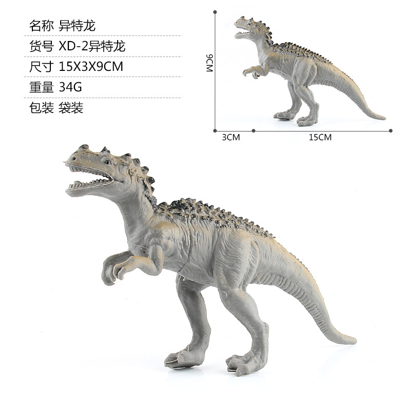 Picture of Cross-border Jurassic Dinosaur Series Plesiosaur Triceratops Storm King Dragon Plastic Static Dinosaur Animal Model Toy