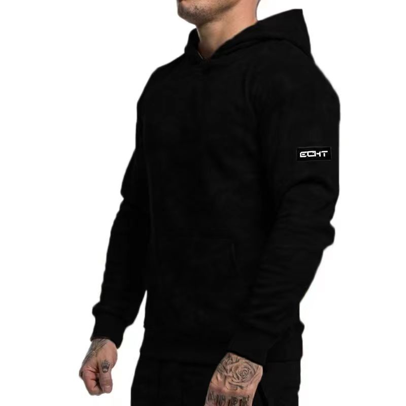 Picture of Muscle Men's New Camouflage Sports Sweatshirt Men's Autumn Sports Leisure Running Training Loose Hooded Jacket
