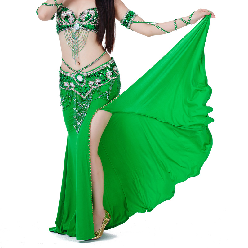 Picture of 700 Beaded Skirt Belly Dance Hot Selling High-end Quality Clothing Skirt Professional Factory First-hand Supply