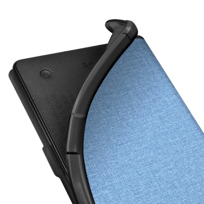 Applicable to 2022Kobo Clara2E e-book protective cover linen pattern handheld TPU leather case compatible with Tolino