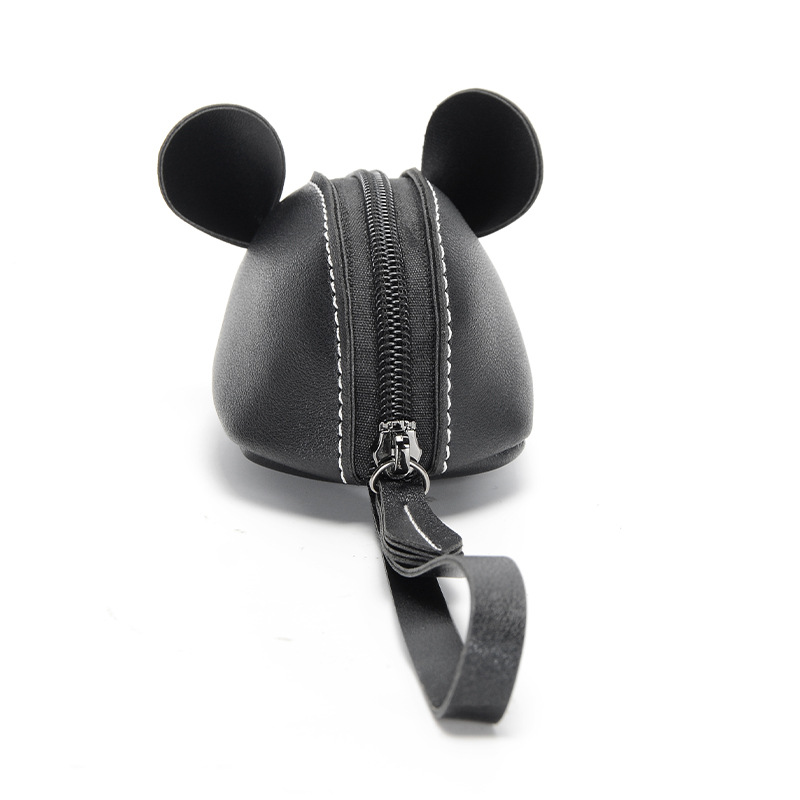 Picture of 2025 New Cross-border Coin Purse PU Leather Cute Simple Mouse Cartoon Key Bag Multi-functional Hand Storage Bag