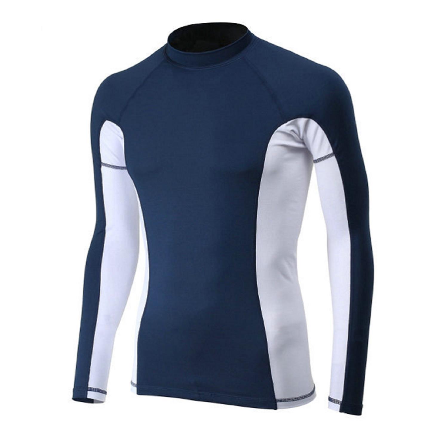 Picture of Diving Suit Men's Quick-drying Jellyfish Suit Surfing Snorkeling Long-sleeved Swimsuit Split Swimming Trunks Sunscreen Warm Fitness Top