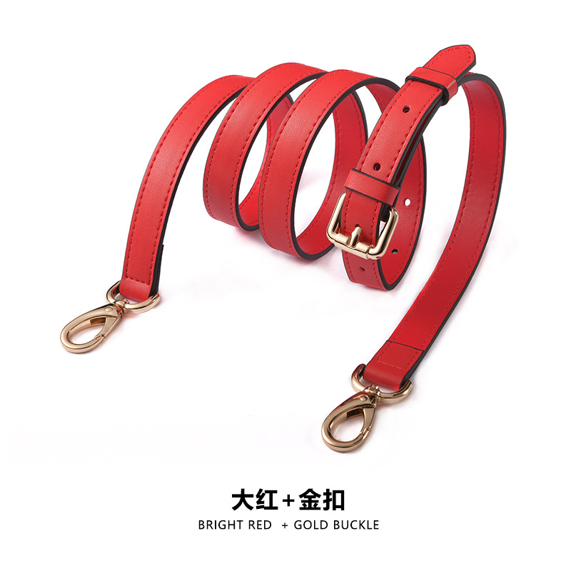 Picture of Ma Huangshi Mhs-A-1 Plain Leather Bag Strap Adjustable Spaghetti Strap Bag Replacement Strap Single Shoulder Crossbody for Women