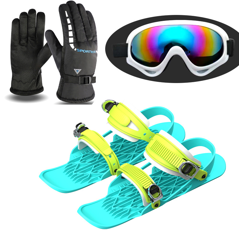 Picture of Ski Shoes Kidsren's Ski Shoes Miniskiskates Mini Outdoor Sports Snowboard Sled Playing in the Snow