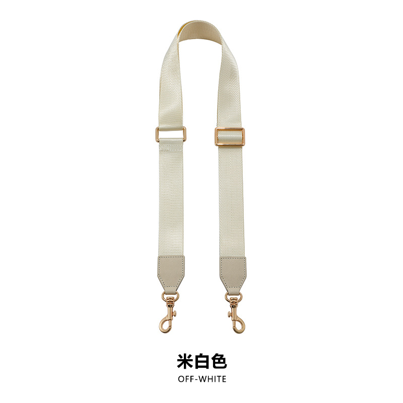 Picture of Mahuangshi F-73 adjustable webbing 3.8C wide polyester cross-border webbing canvas replacement wide shoulder strap crossbody strap