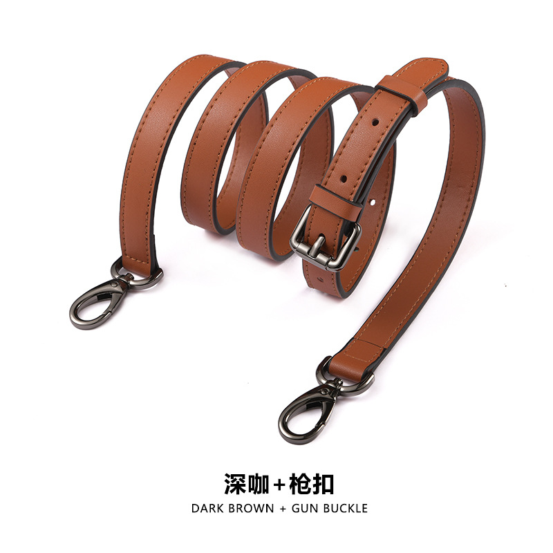 Picture of Ma Huangshi Mhs-A-1 Plain Leather Bag Strap Adjustable Spaghetti Strap Bag Replacement Strap Single Shoulder Crossbody for Women