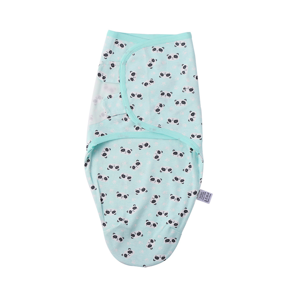 Picture of Yinmei cotton baby swaddling towel newborn anti-shock baby sleeping bag printing Four Seasons baby quilt cross-border